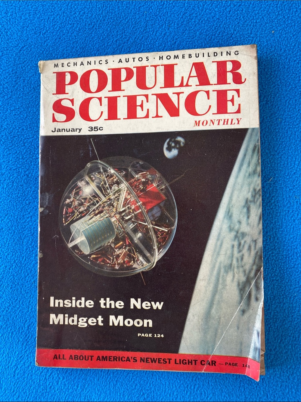 1956 Popular Science January 1956 Vintage